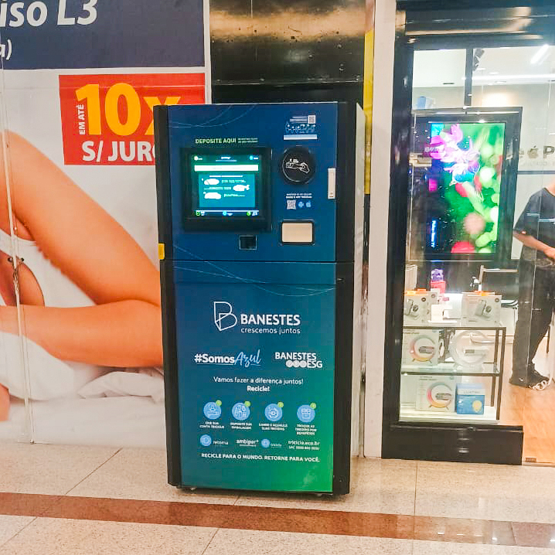 Retorna Machine Banestes - Shopping Mestre Álvaro